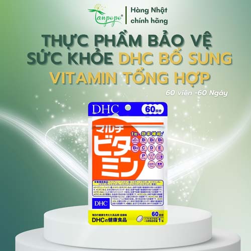 Viên uống DHC bổ sung Vitamin tổng hợp 60 viên (60 ngày)